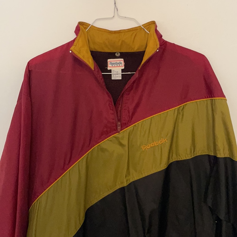 Vintage Reebok Windbreaker (Size L)